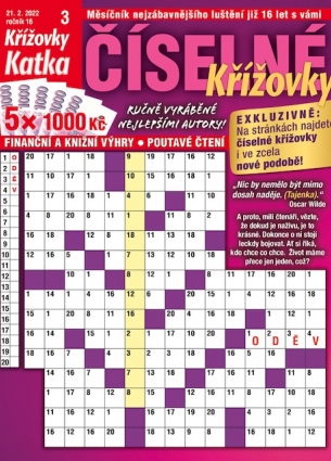 Katka Číselné křížovky 3/2022