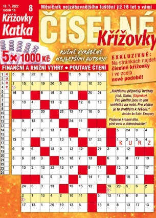 Katka Číselné křížovky 8/2022