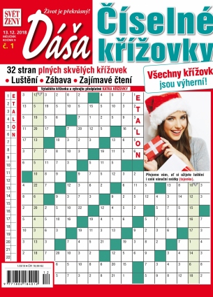 Dáša Číselné křížovky 1/2019