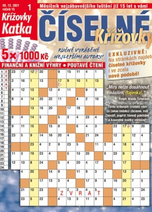 Katka Číselné křížovky 1/2022