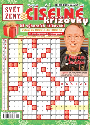 Svět ženy Číselné křížovky 1/2016