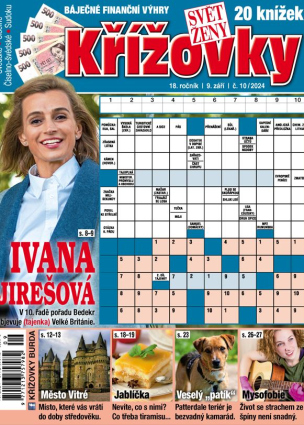 Svět ženy Křížovky 10/2024