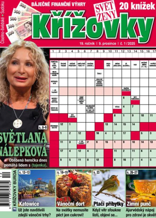 Svět ženy Křížovky 1/2025